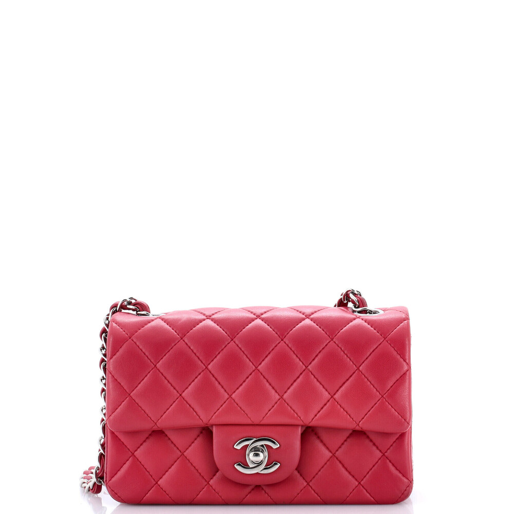 Chanel Mini Classic Single Flap Bag Quilted Lambskin